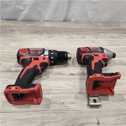 AS-IS Milwaukee 18V Cordless 2-Tool Drill/Driver and Impact Driver Kit