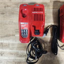 HOUSTON LOCATION - AS - IS MILWAUKEE BATTERY CHARGER PACK QTY - 2