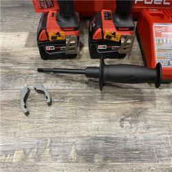 AS-IS Milwaukee FUEL 18V Lithium-Ion Brushless Cordless Hammer Drill & SURGE Impact Driver Combo Kit