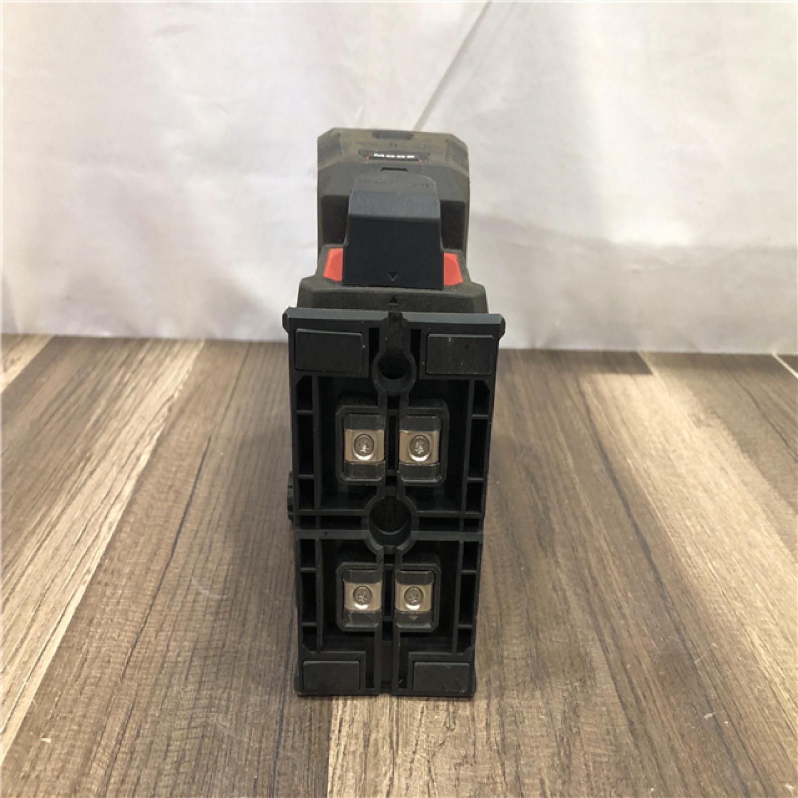 AS-IS Milwaukee Green 100 ft. Cross Line and Plumb Points Rechargeable Laser Level with REDLITHIUM Lithium-Ion USB Battery and Charger