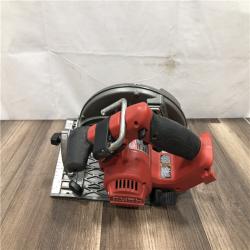 AS-IS Milwaukee FUEL 18-Volt Lithium-Ion Brushless Cordless 7-1/4 in. Circular Saw (Tool-Only)