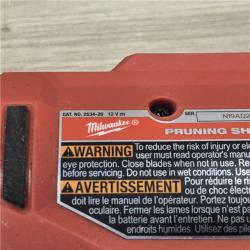 AS-IS M12 12V Cordless Pruner Shears (Tool Only)