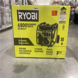 NEW! - RYOBI 6800-Watt Recoil Start UL Gasoline Powered Portable Generator with CO Detect Shutdown Sensor