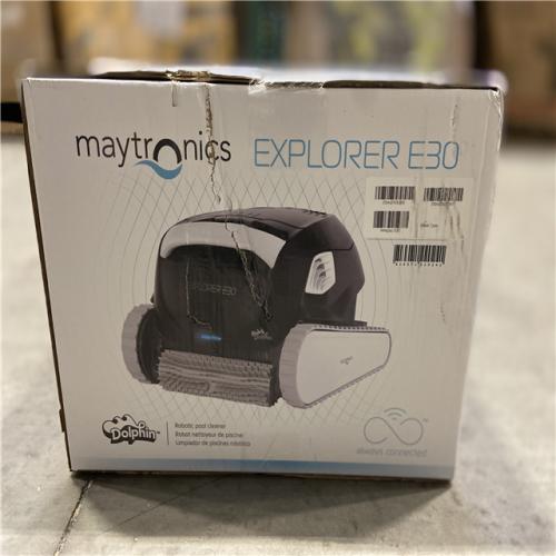 NEW! - Dolphin Explorer E30 Robotic Vacuum Pool Vacuum with Wi-Fi Control Ideal for All Pool Types