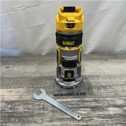 AS-IS DEWALT 20V MAX XR Cordless Brushless Fixed Base Compact Router (Tool Only)
