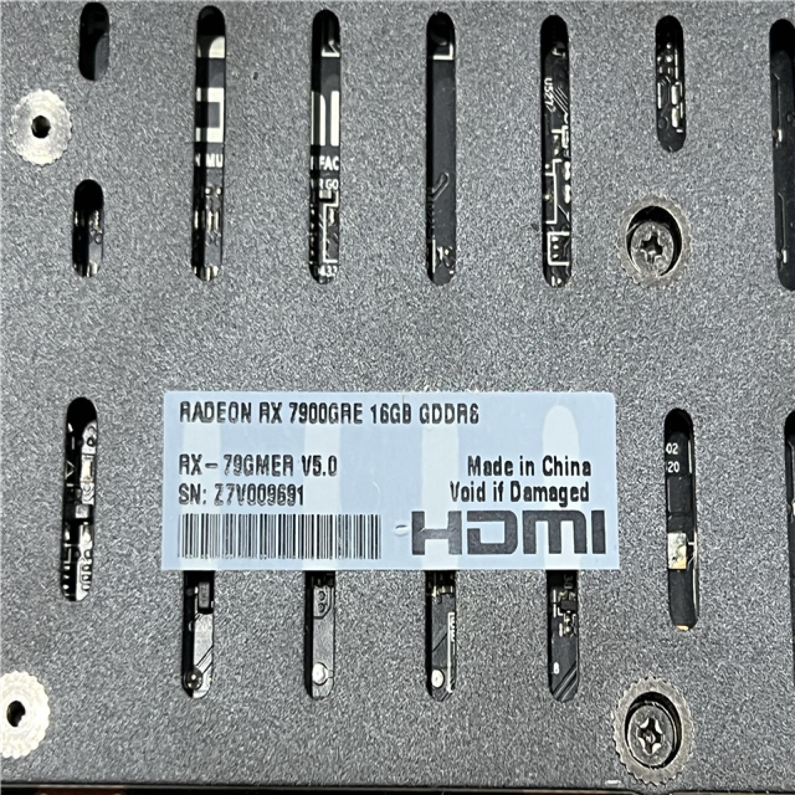 AS-IS XFX Radeon RX 7900GRE Gaming Graphics Card (16GB GDDR6 VRAM)