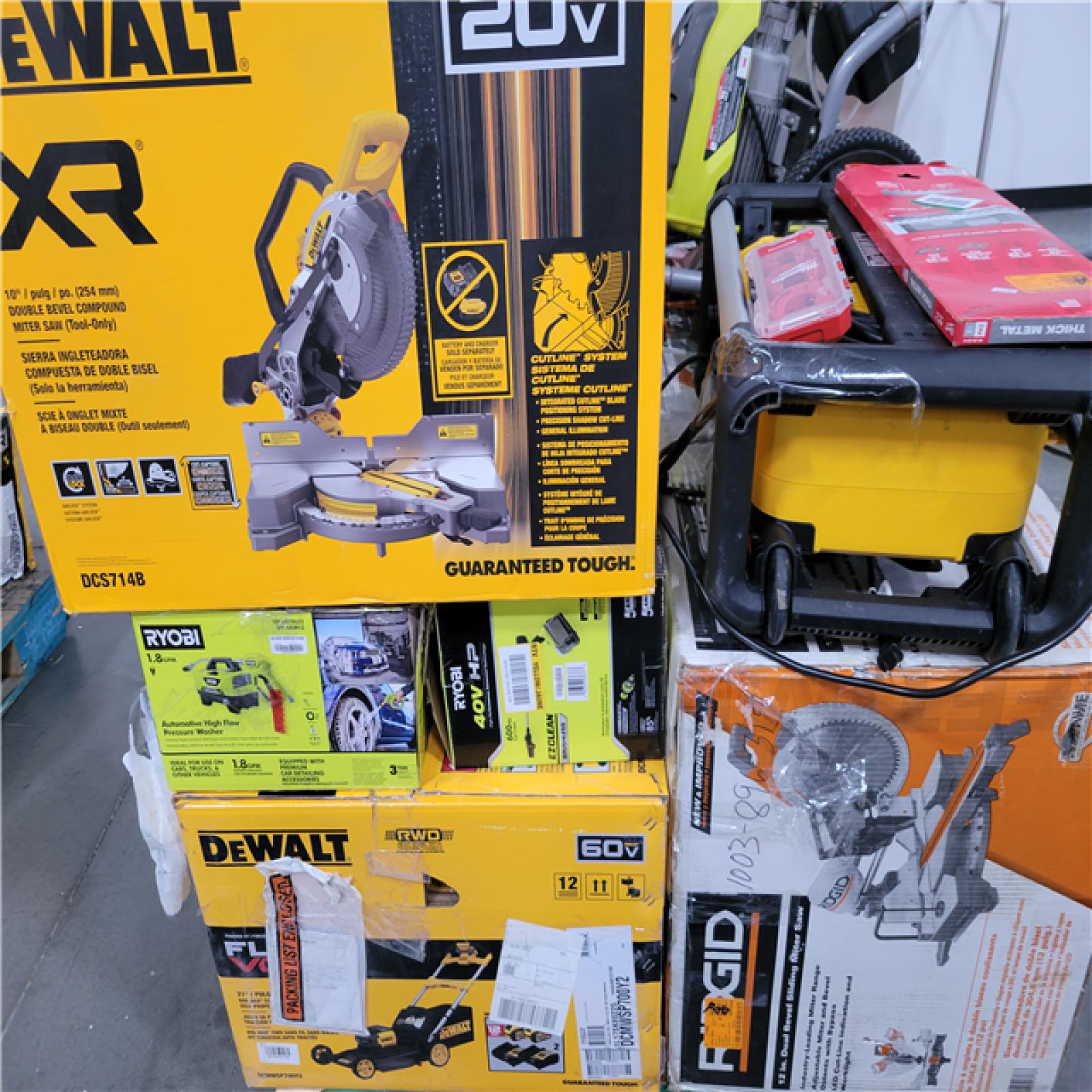 CALIFORNIA AS-IS TOOL PALLET