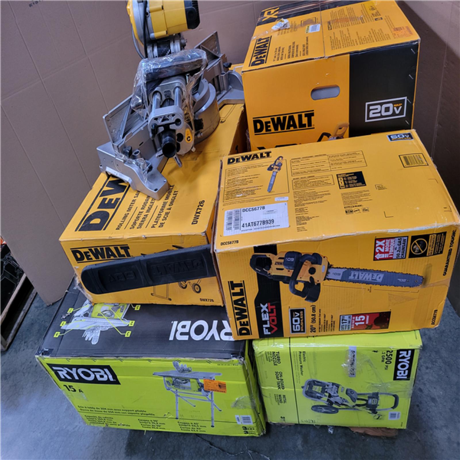 CALIFORNIA AS-IS TOOL PALLET