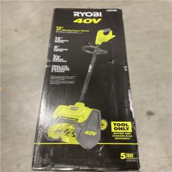 NEW! - RYOBI 40V 12 in. Cordless Electric Snow Shovel (Tool Only)