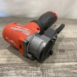 AS-IS Milwaukee FUEL 12V Lithium-Ion Brushless Cordless 3/8 in. x 13 in. Bandfile (Tool-Only)