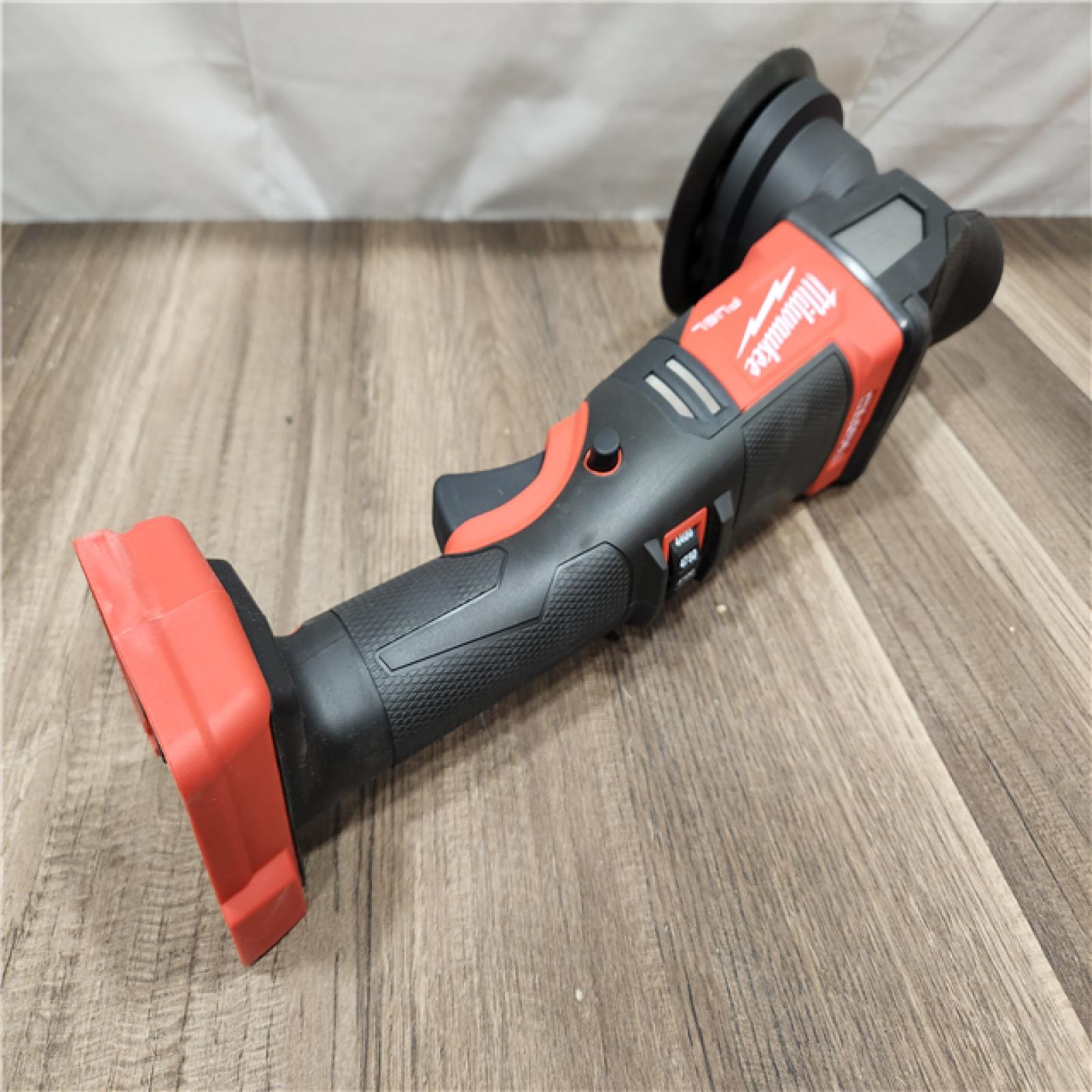 AS-IS- Milwaukee M18 FUEL18V Lithium-Ion Brushless Cordless 15MM DA Polisher (Tool-Only)