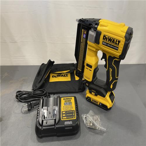 AS-IS - DeWalt ATOMIC 20V MAX Lithium Ion Cordless 23 Gauge Pin Nailer Kit