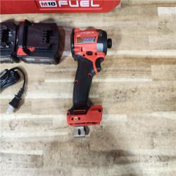 HOUSTON LOCATION - AS - IS Milwaukee FUEL 18V Lithium-Ion Brushless Cordless 1/4 in. Hex Impact Driver Kit