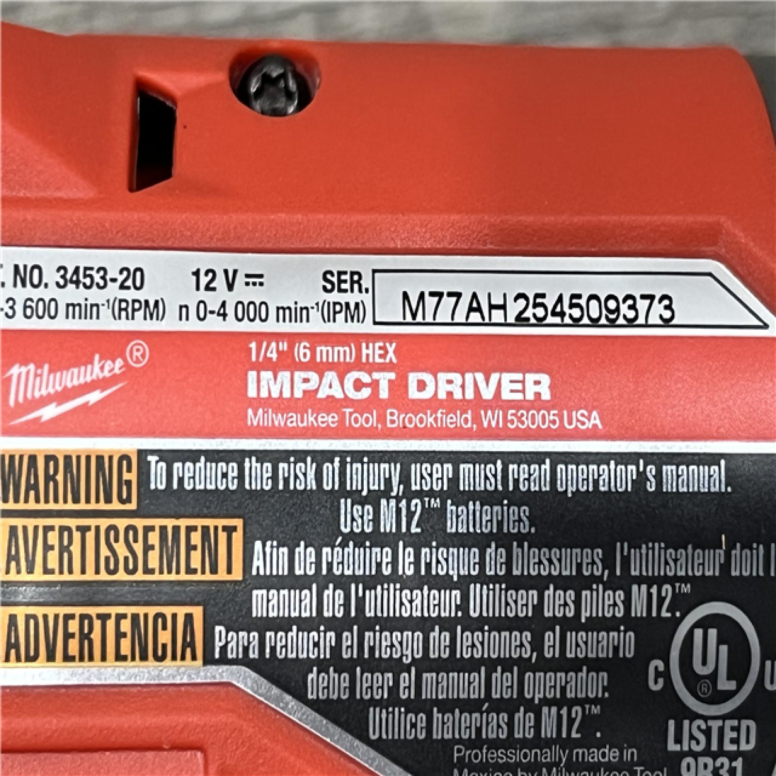 AS-IS Milwaukee FUEL 12-Volt Lithium-Ion Brushless Cordless Hammer Drill and Impact Driver Combo Kit