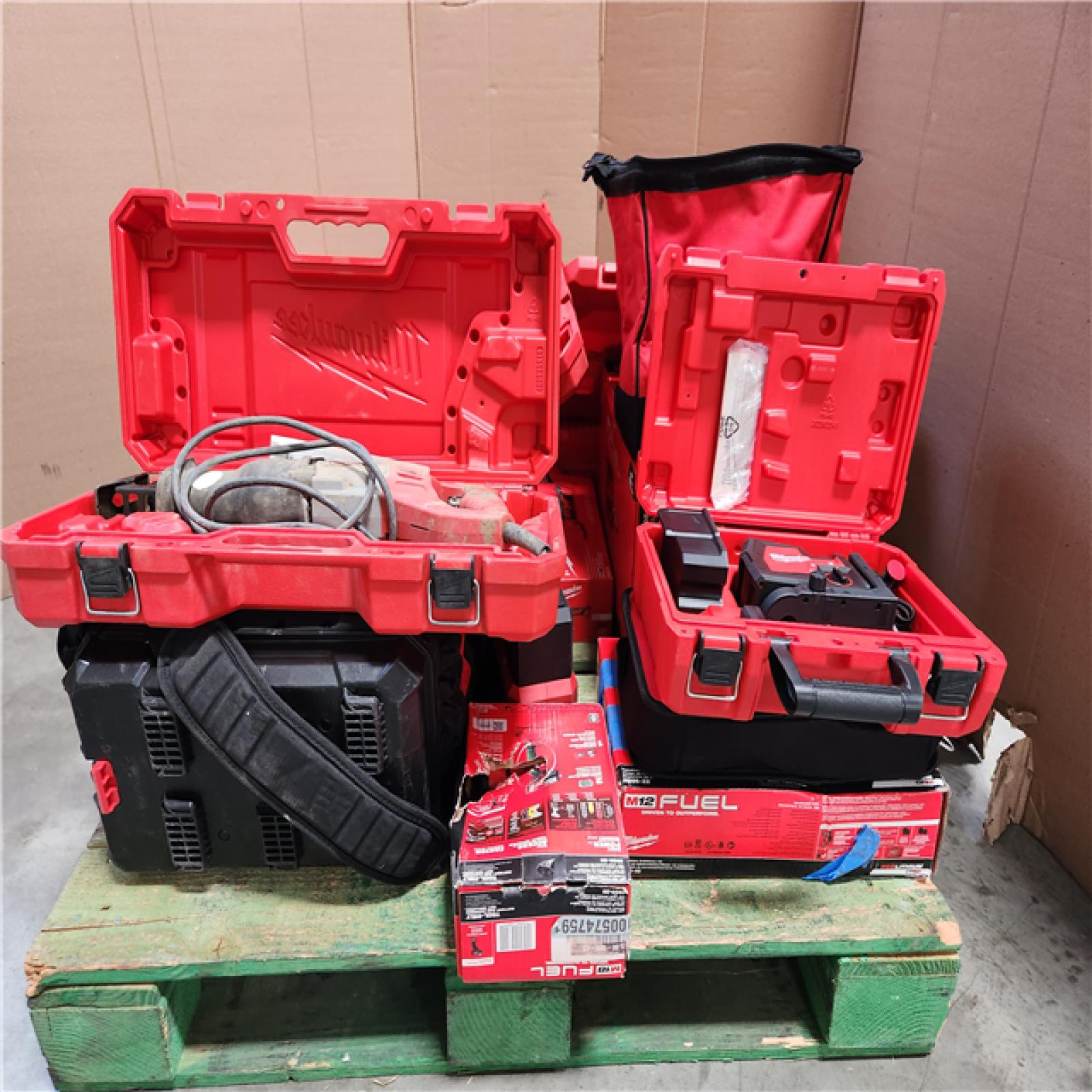 CALIFORNIA AS-IS TOOL PALLET