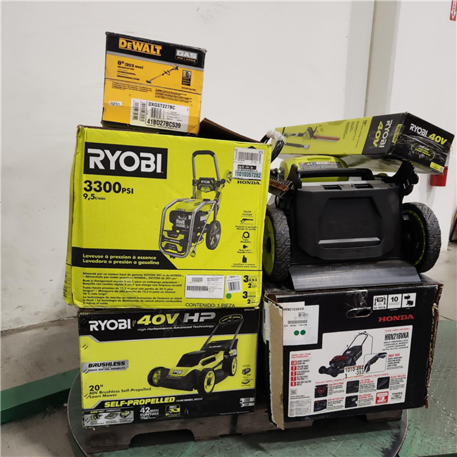 Dallas Location - As-Is Outdoor Power Equipment