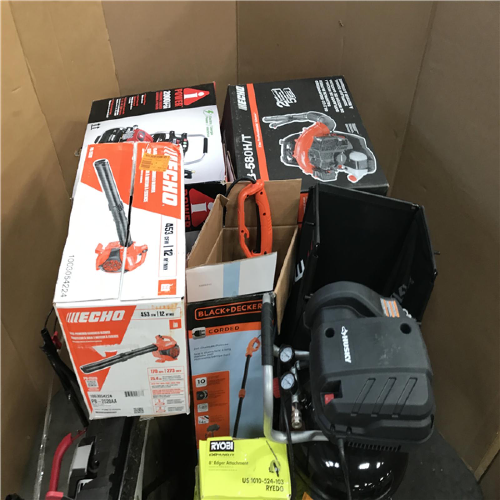 CALIFORNIA AS-IS OUTDOOR POWER EQUIPMENT