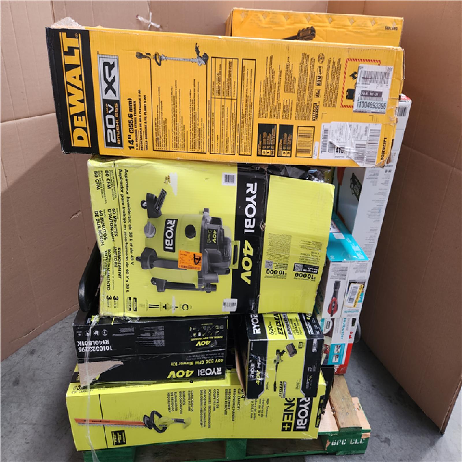 CALIFORNIA AS-IS TOOL PALLET