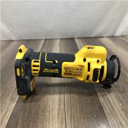 AS-IS DEWALT XR 20V Lithium-Ion Cordless Rotary Drywall Cut-Out Tool (Tool Only)