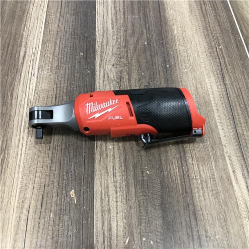 AS-IS Milwaukee FUEL 12-Volt Lithium-Ion Brushless Cordless High Speed 3/8 in. Ratchet (Tool-Only)