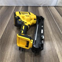AS-IS DEWALT 20V MAX XR Lithium-Ion Cordless 15-Gauge Angled Finish Nailer (Tool Only)