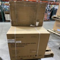 DALLAS LOCATION- 24 INCH STAINLESS STEEL DISHWASHER PALLET -(3 UNITS)