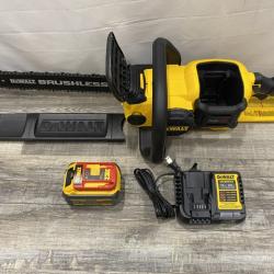 AS-IS DEWALT FLEXVOLT 60V MAX 16in. Brushless Cordless Battery Powered Chainsaw Kit