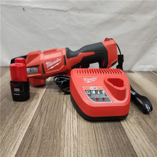 AS-IS- Milwaukee M12 Steel Curved Cordless Pruner