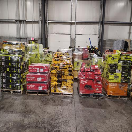 Pittston Location As-Is Power Tools Partial Truckload (15 Pallets) 4033-B