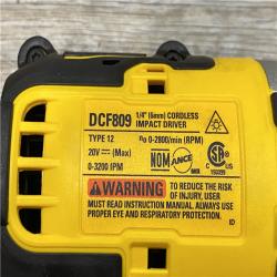 AS-IS DEWALT Atomic 20V Max Lithium-Ion Brushless Cordless Compact 1/4 in. Impact Driver Kit