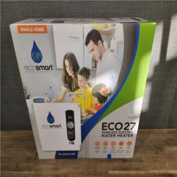 HOUSTON LOCATION - AS-IS (NEW) ECOSMART ECO27 TANKLESS ELECTRIC WATER HEATER