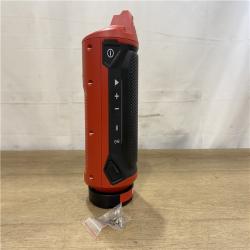 AS-IS Milwaukee 12-Volt Lithium-Ion Cordless Bluetooth Jobsite Speaker with PACKOUT Compatibility