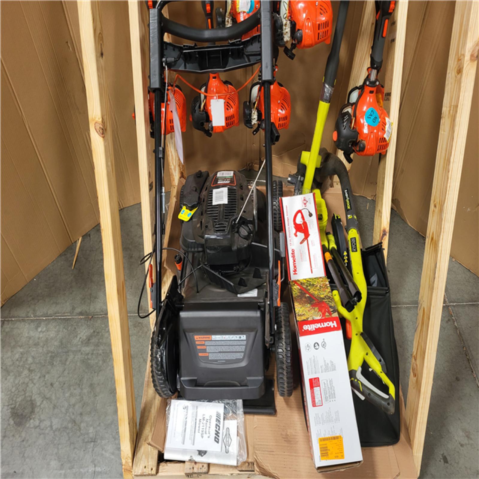CALIFORNIA AS-IS OUTDOOR POWER EQUIPMENT