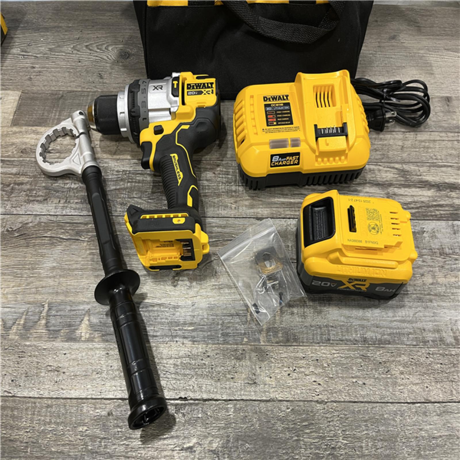 AS-IS DEWALT 20V XR Lithium-Ion Cordless Hammer Drill Kit