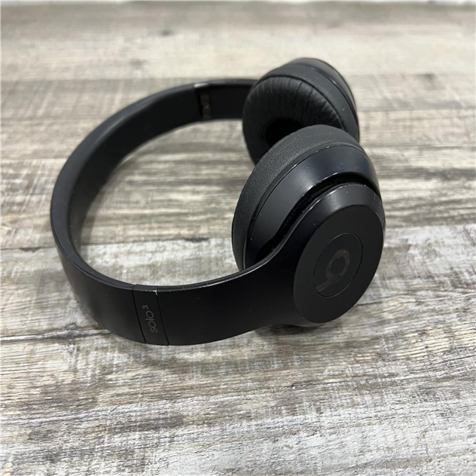 AS-IS Beats Solo3 Wireless On-Ear Headphones - Black