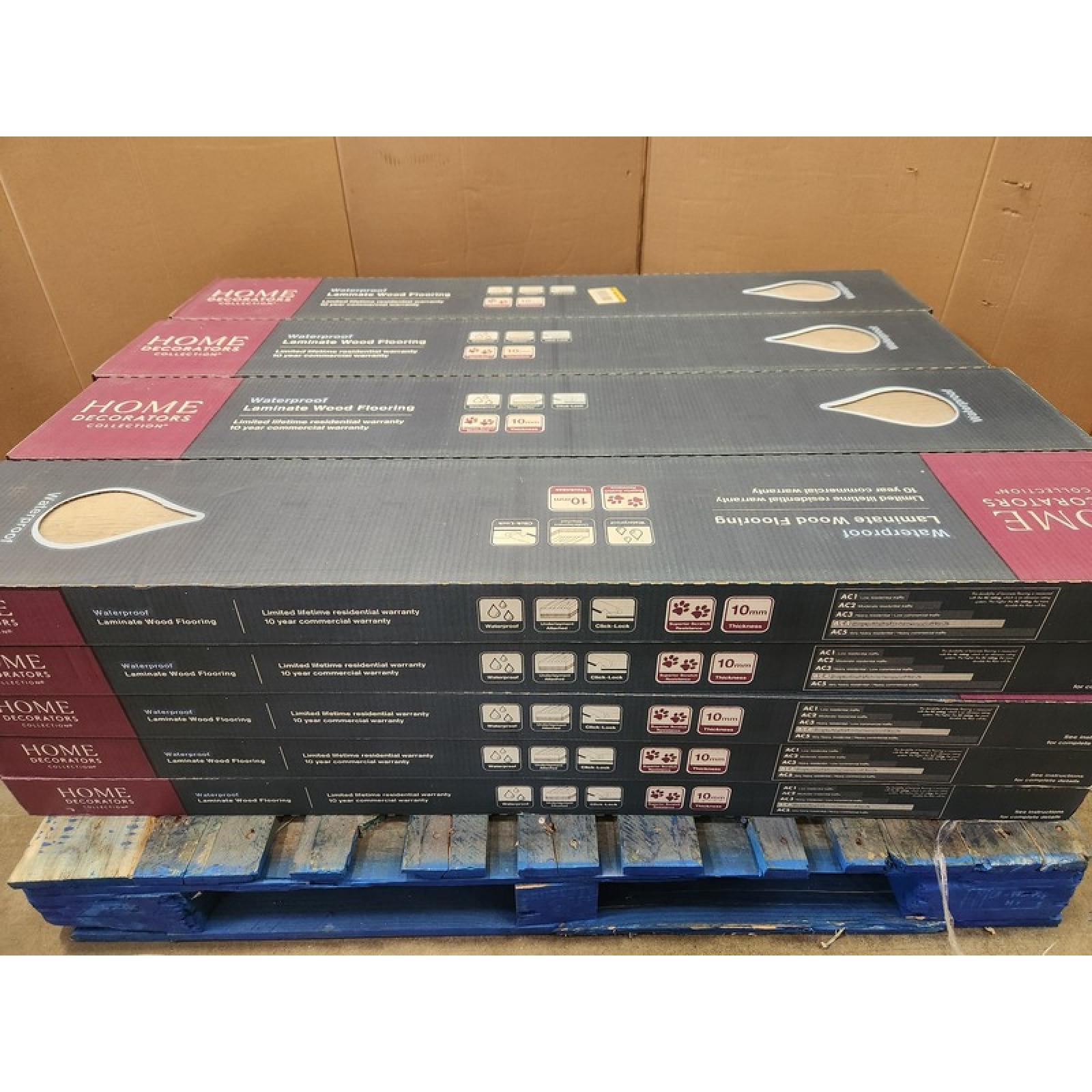 Phoenix NEW Home Decorators Collection Rockwater Oak 10mm T X 8 in W Waterproof Laminate Flooring (372 sq. ft./20 case)