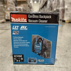 NEW! - Makita 18-Volt X2 LXT Lithium-Ion (36-Volt) Brushless Cordless 1/2 Gal. HEPA Filter Backpack Dry Vacuum Cleaner (Tool Only)