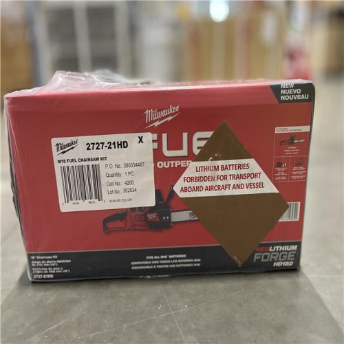 NEW! - Milwaukee M18 FUEL 16 in. 18V Lithium-Ion Brushless Battery Chainsaw (TOOL ONLY)