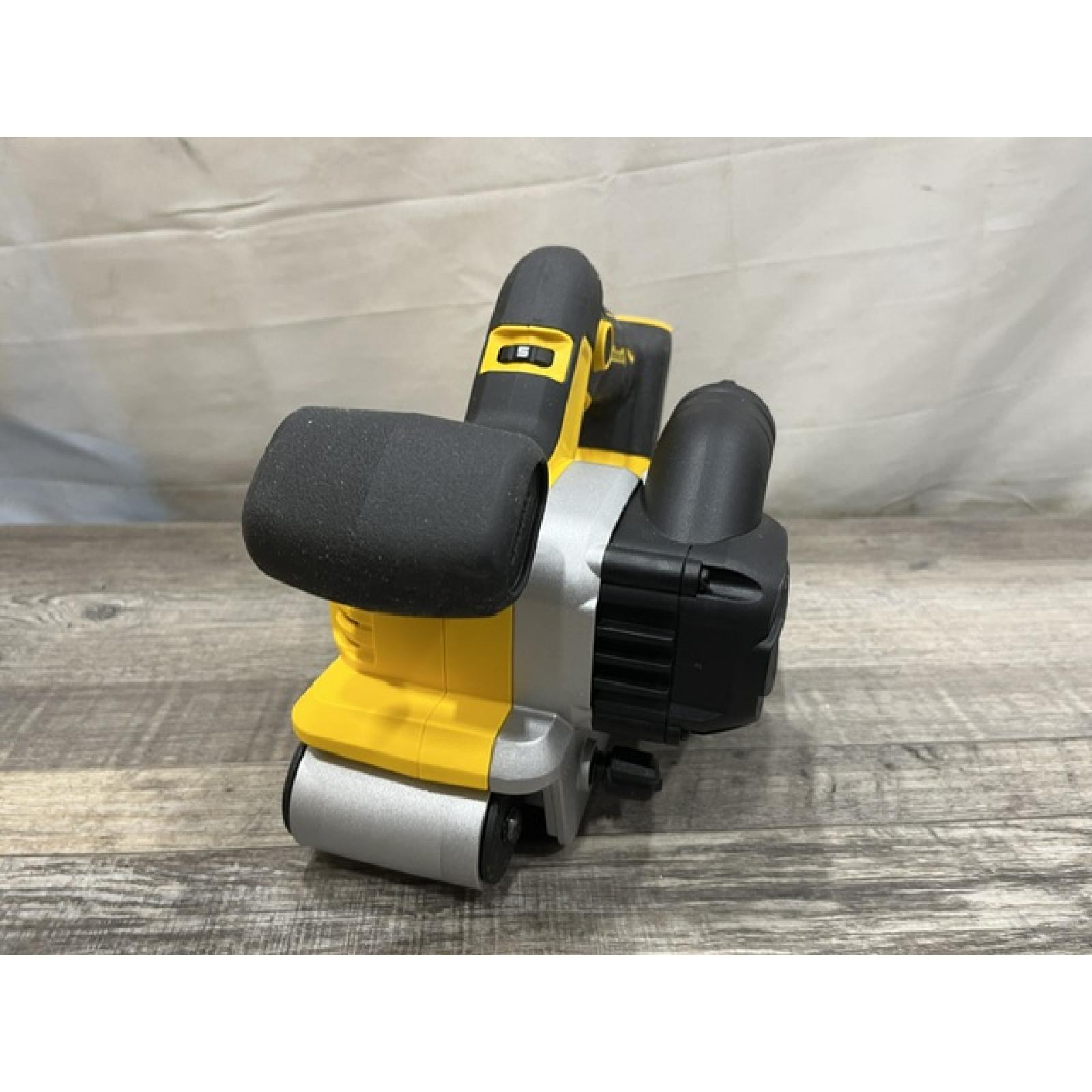 AS-IS DEWALT 20V MAX* XR Brushless Cordless Belt Sander (Tool-Only)
