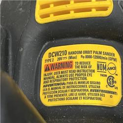 AS-IS DEWALT 20V MAX XR Cordless Brushless 5 in. Random Orbital Sander (Tool Only)