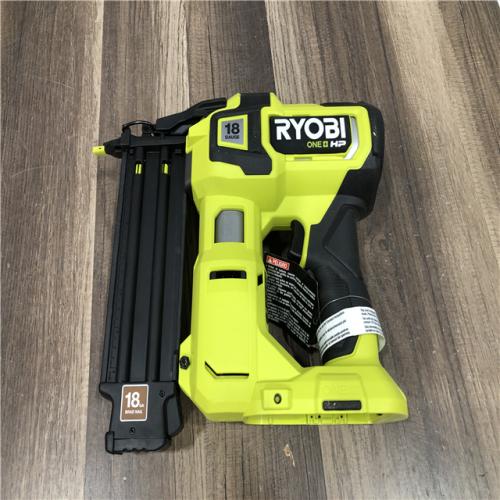 AS-IS RYOBI ONE+ HP 18V 18-Gauge Brushless Cordless AirStrike Brad Nailer (Tool Only)