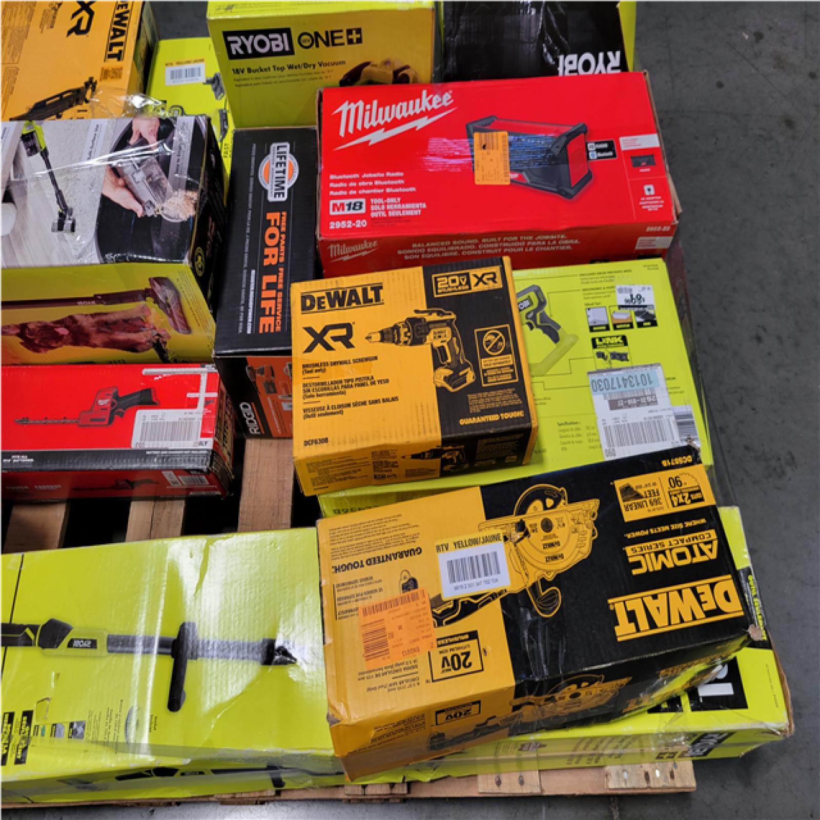 CALIFORNIA AS-IS TOOL PALLET
