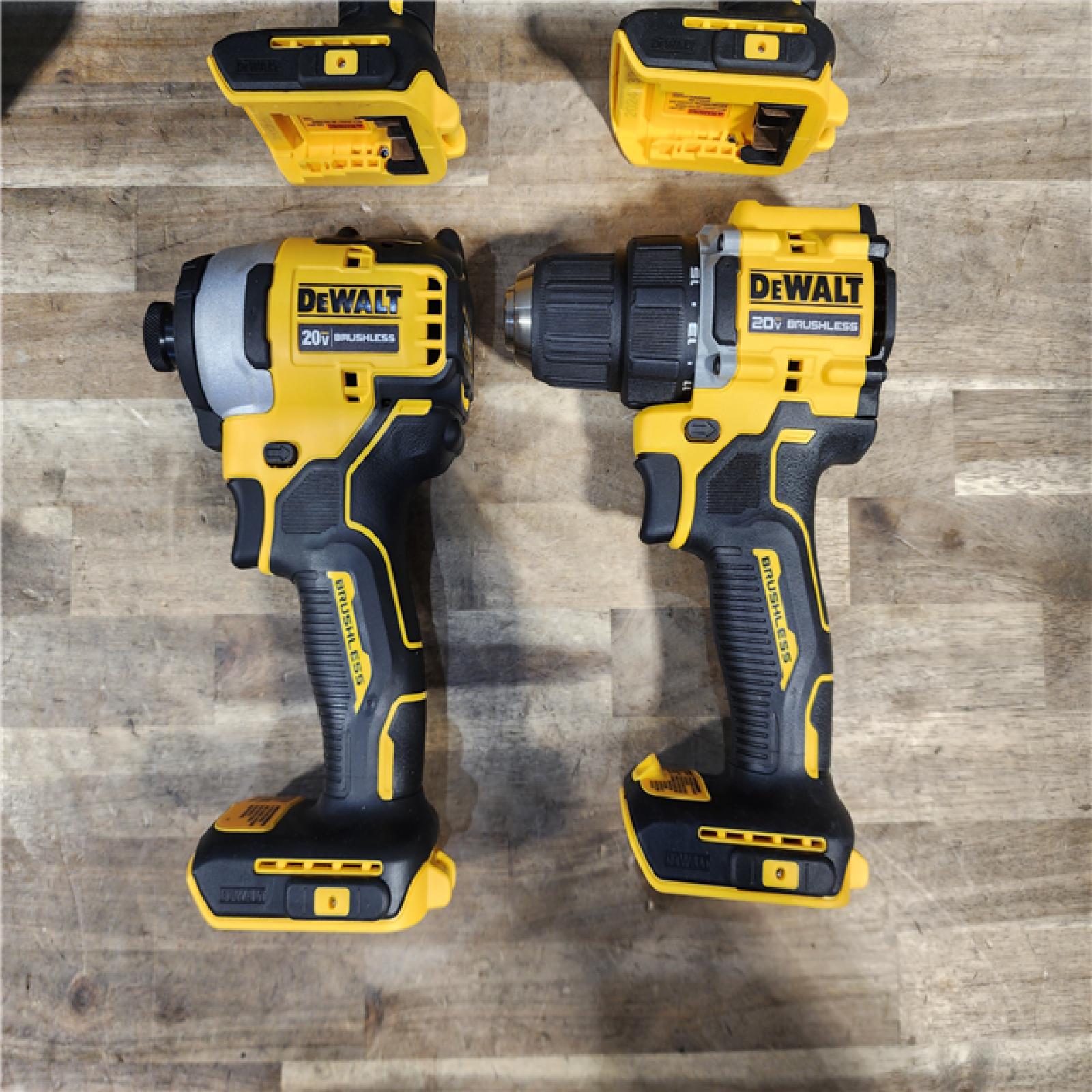HOUSTON LOCATION - AS-IS DEWALT 4 TOOL COMBO KIT W/ (2) BATTERY & CHARGER