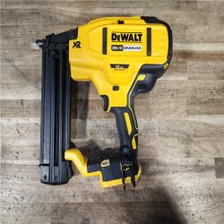 HOUSTON LOCATION - AS-IS DEWALT 20V MAX XR Lithium-Ion Electric Cordless 18-Gauge Brad Nailer (Tool Only)