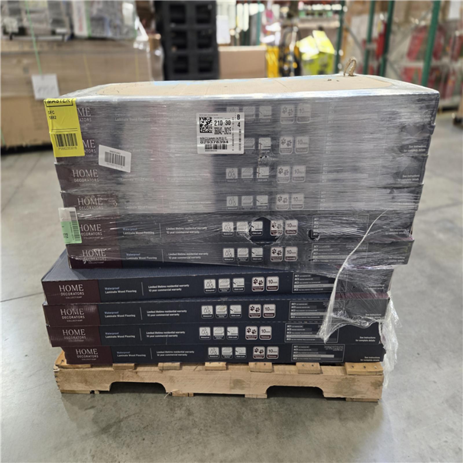 DALLAS LOCATION- Home Decorators Collection Rockwater Oak 10mm T X 8in W Waterproof Laminate Flooring PALLET (30 CASES)