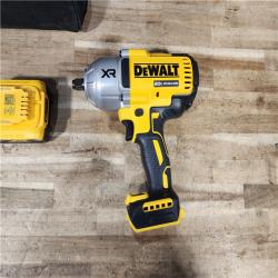 HOUSTON LOCATION - AS - IS DEWALT 20V MAX Cordless 1/2 in. Impact Wrench W/ BATTERY & CHARGER