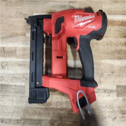 HOUSTON LOCATION - AS-IS Milwaukee FUEL 18-Volt Lithium-Ion Brushless Cordless 18-Gauge 1/4 in. Narrow Crown Stapler (Tool-Only)