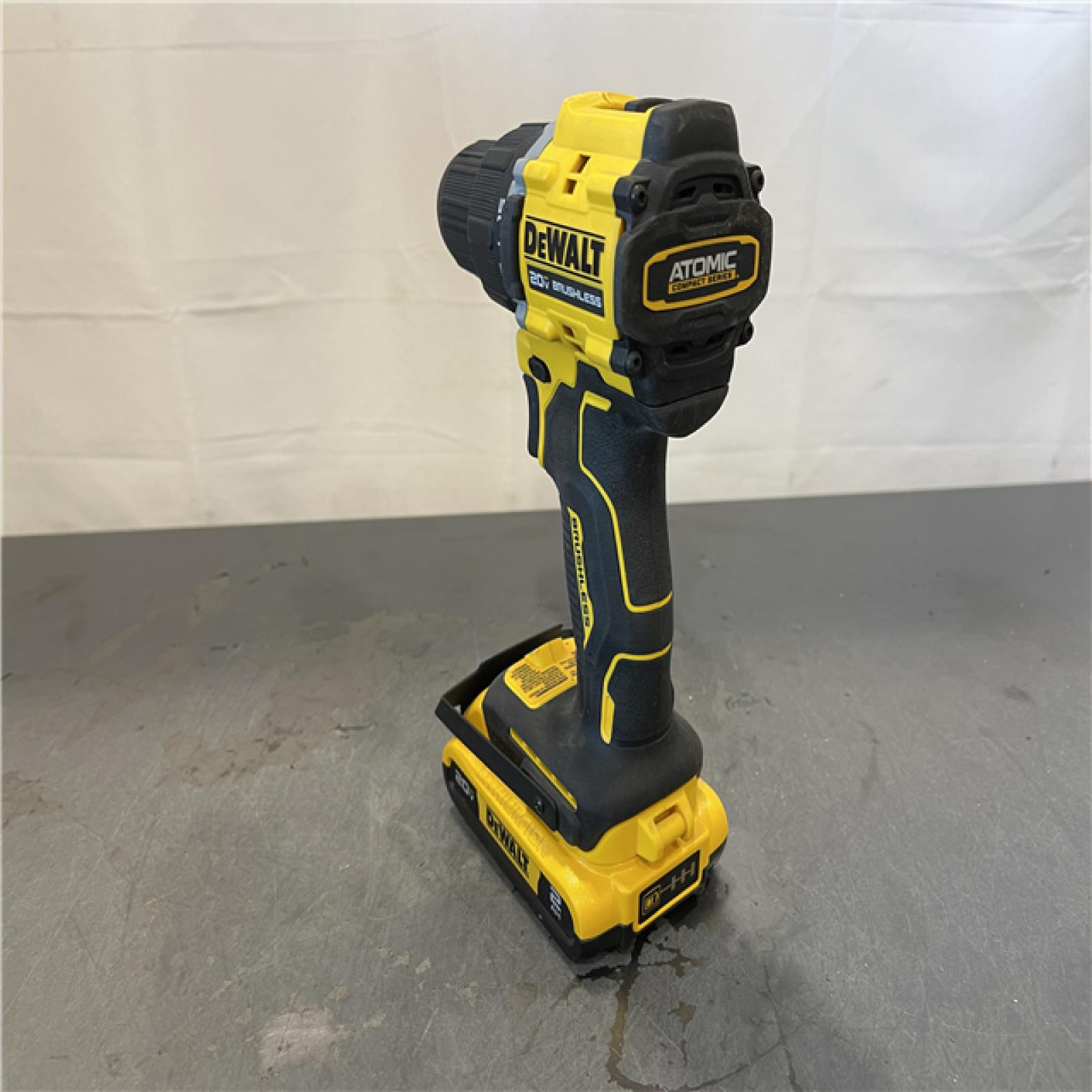 AS-IS - DEWALT ATOMIC 20V Max Lithium-Ion Brushless Cordless Compact 1/4 in. Impact Driver Kit