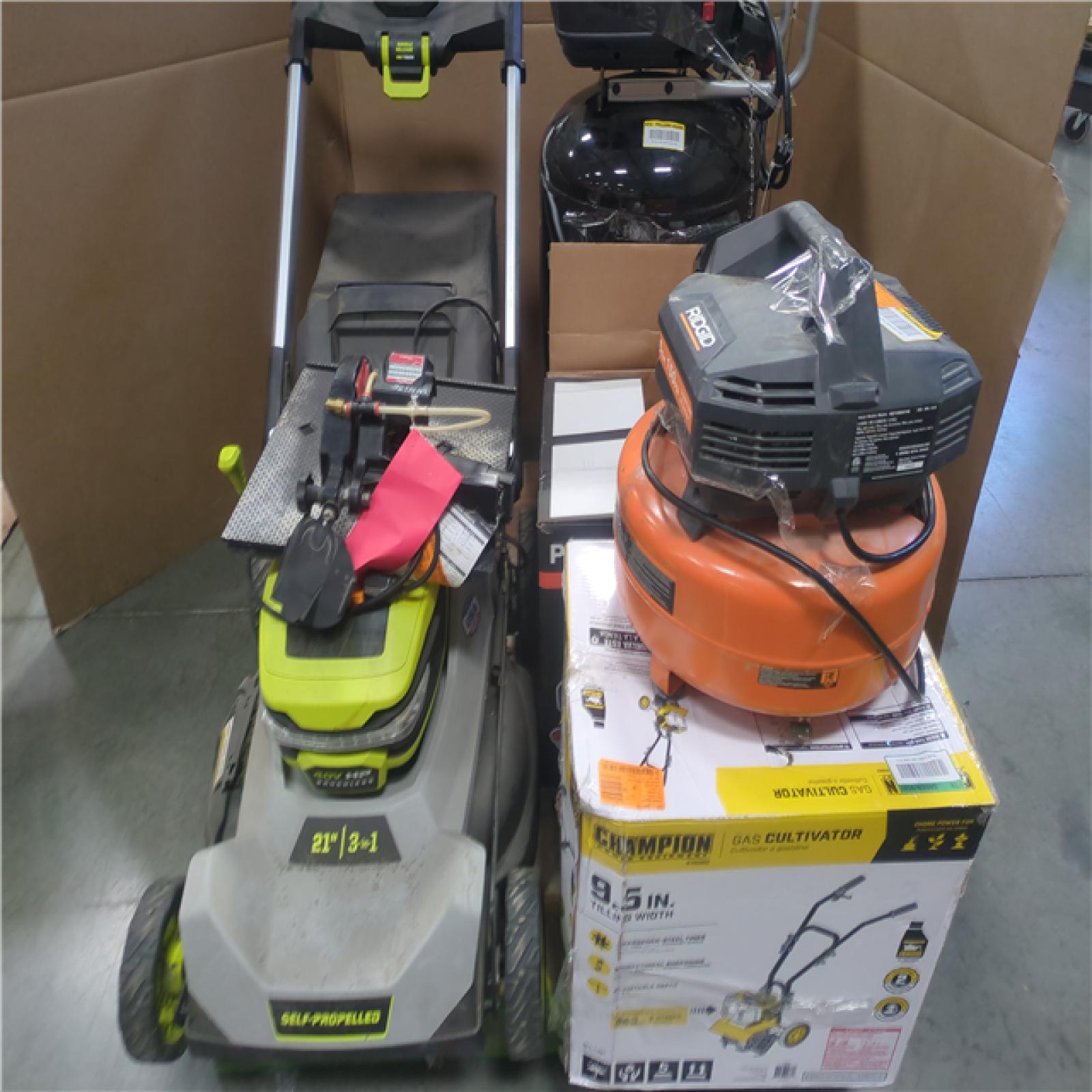 CALIFORNIA AS-IS OUTDOOR POWER EQUIPMENT