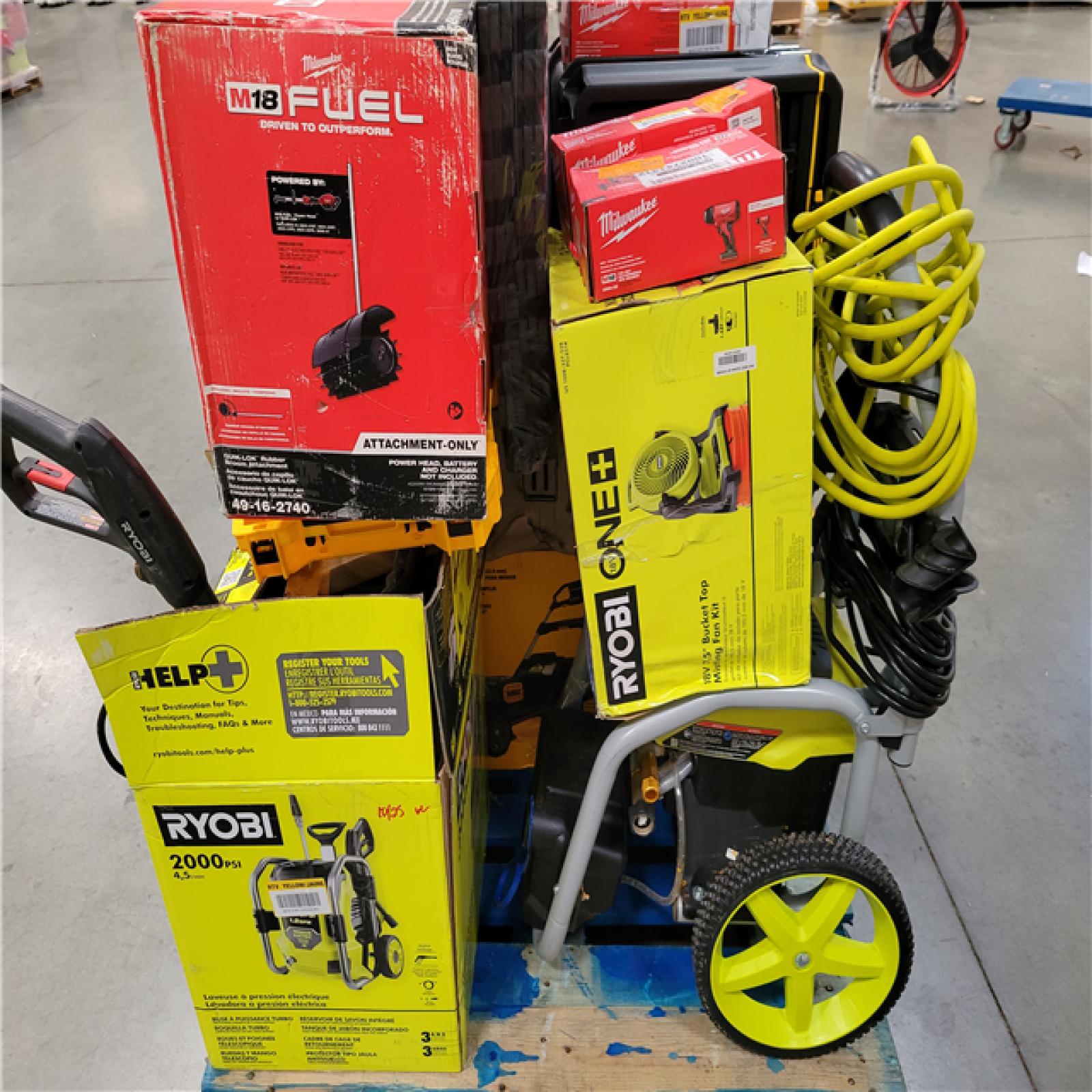 CALIFORNIA AS-IS TOOL PALLET